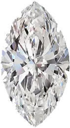 Marquise lab-grown loose diamond IGI certified brilliant cut