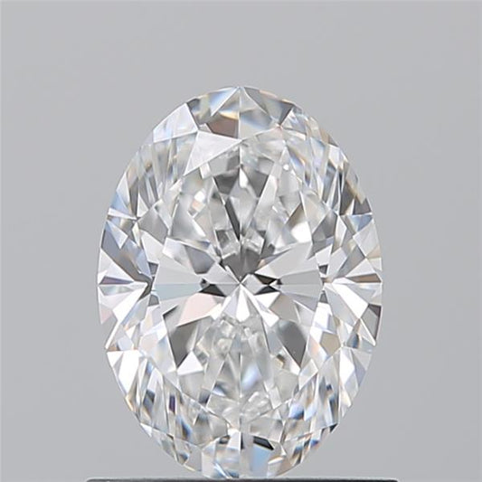 Oval cut lab-grown diamond CVD HPHT VVS VS quality
