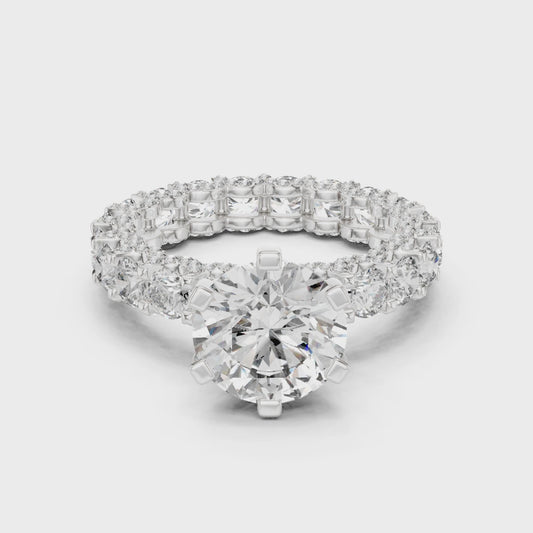 Woong lab-grown diamond ring in white gold

Modern lab-grown diamond ring for women

Elegant Woong diamond ring with high-polish finish