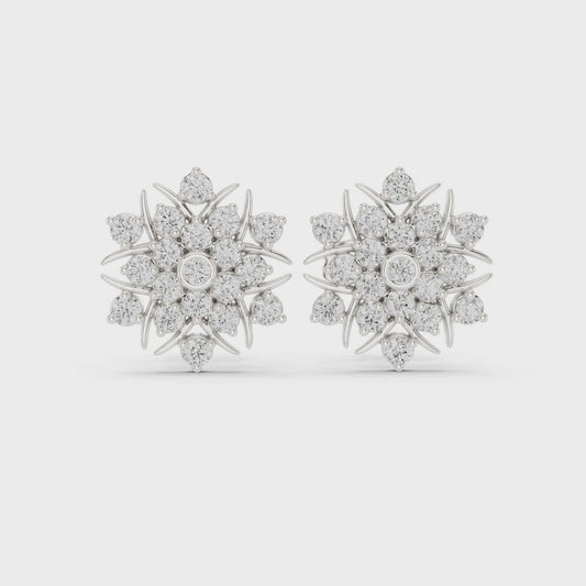 Pair of Heritage diamond earrings in white gold

Elegant women’s earrings featuring sparkling diamonds

Timeless fine jewelry earrings with classic diamond design