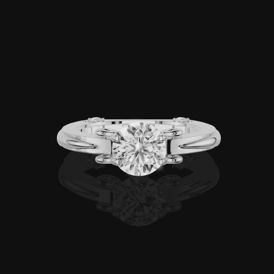 Eternal Bloom | Round Diamond Engagement Ring