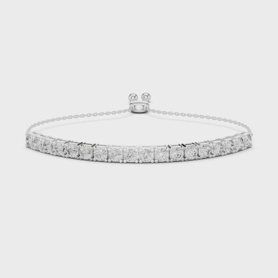 tennis bolo bracelet, moissanite bracelet, lab grown diamond bracelet, adjustable tennis bracelet, silver 935 bracelet, 14k gold bracelet, 18k gold bracelet, fine jewelry bracelet, ethical jewelry