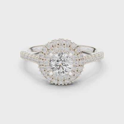 Lab-grown diamond wedding band ring in white gold

Elegant women’s diamond wedding band with lab-grown stones

Timeless fine jewelry wedding band featuring sparkling diamonds