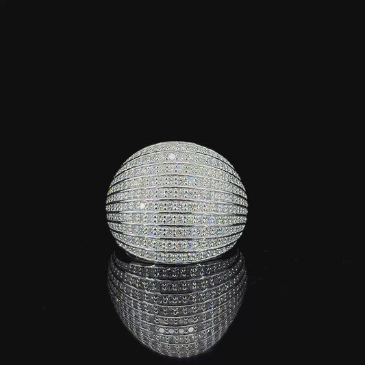 wide diamond ring
multi row diamond bypass ring
lab grown diamond fashion ring
statement diamond ring for women
modern bypass diamond ring
luxury diamond ring