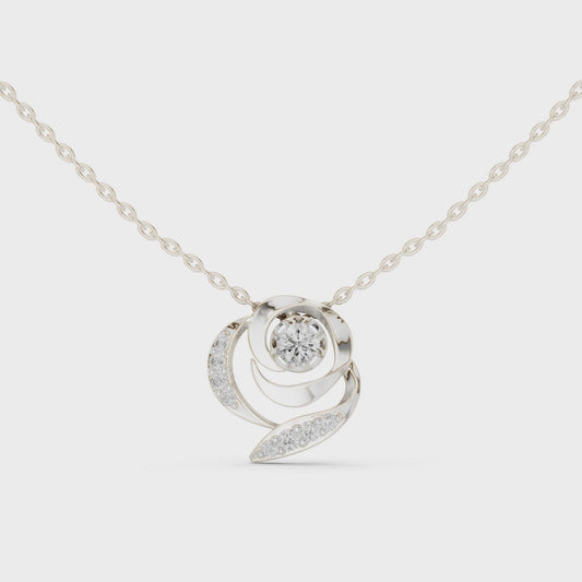 Diamond Christine Necklace in white gold

Lab-grown diamond Christine necklace close-up

Elegant diamond necklace for women