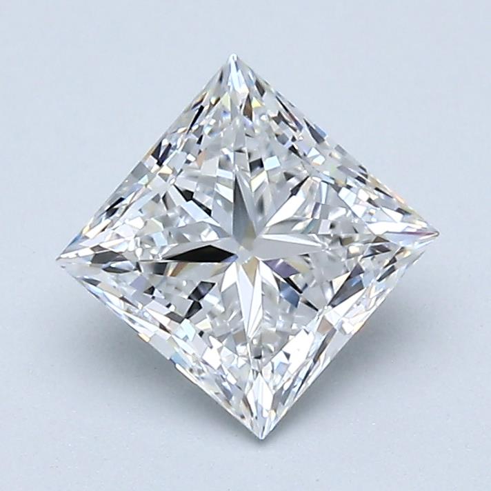 Princess cut lab-grown diamond CVD HPHT VVS VS quality